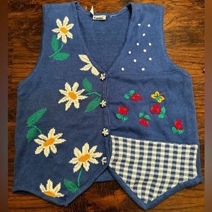 Hand Embroidered Vest